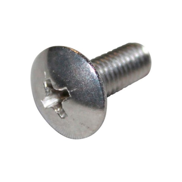 Allpoints Allpoints 26-1483 Stainless Steel Phillips Truss Head 10-32 x 1/2" Machine Screw - 100/Box 261483 - main